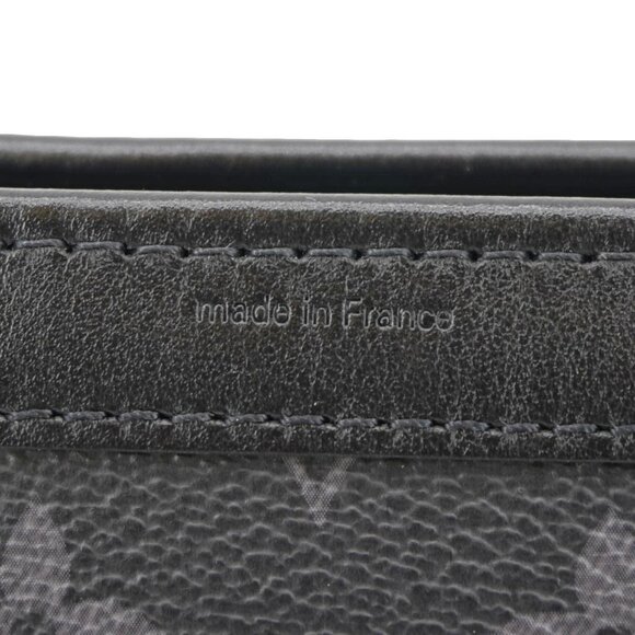 Louis Vuitton  Gaston Wearable Monogram Eclipse Reverse Crossbody Bag Gray - Picture 16 of 16